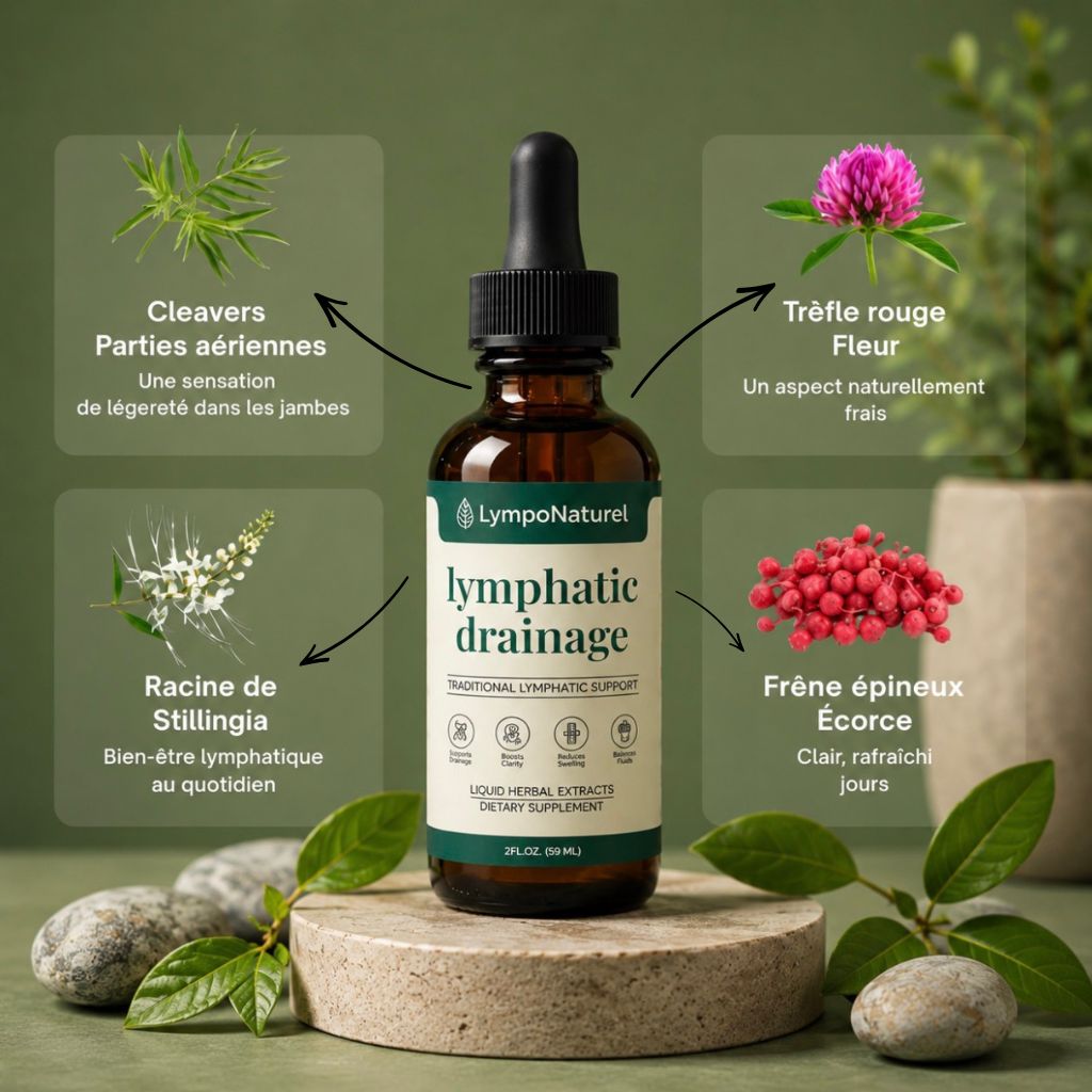 LymphoNaturel Gouttes Drainage Lymphatique